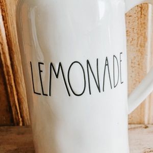 Rae Dunn Accents - Rae Dunn Lemonade Pitcher Rae Dunn Accents - Rae Dunn Lemonade Pitcher